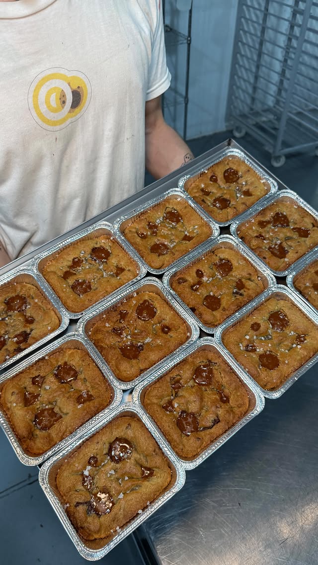 Cookies de caramelo y sal