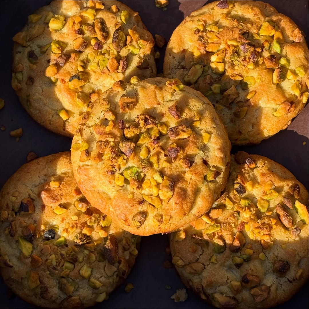 Cookies de pistacho